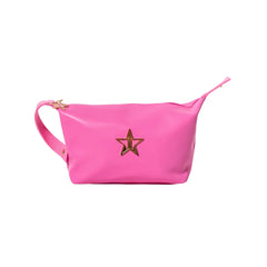 Faux Leather Snap Clip Bag
