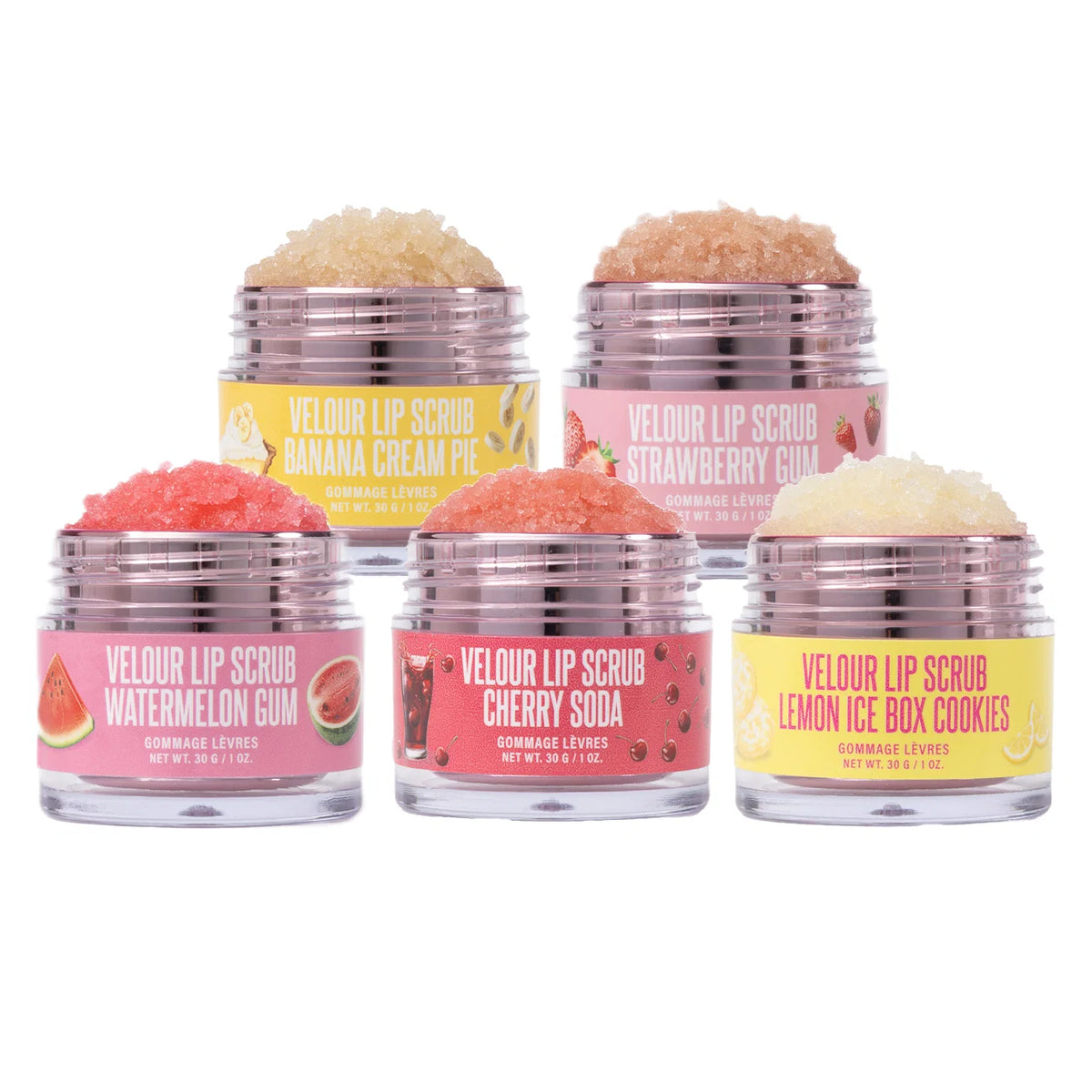 Ultimate Lip Scrub 5pc Bundle